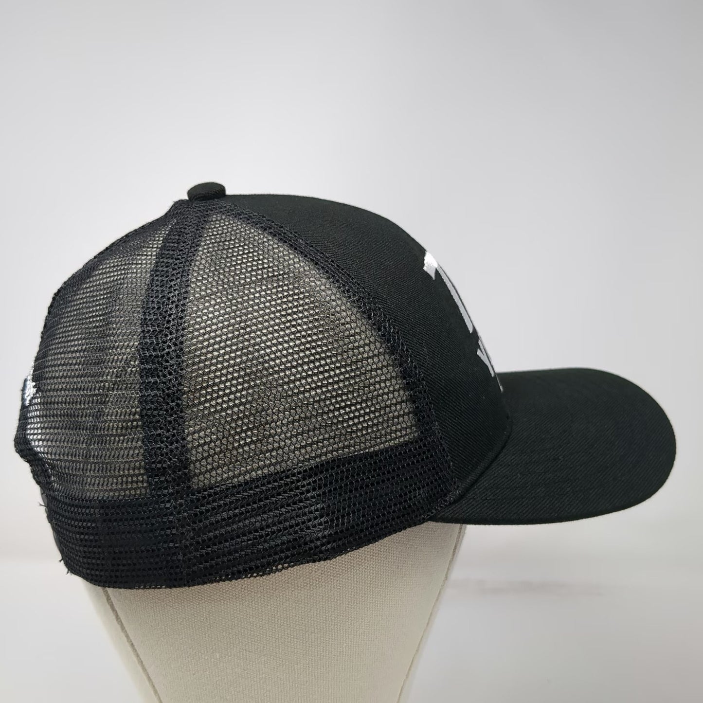 Vail Resorts Trucker Hat Black One Size Okemo 70 Years Staff Pepsi Vermont Logo