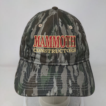 Mammoth Constructors Slideback Hat Camo OSFM Adjustable The Game