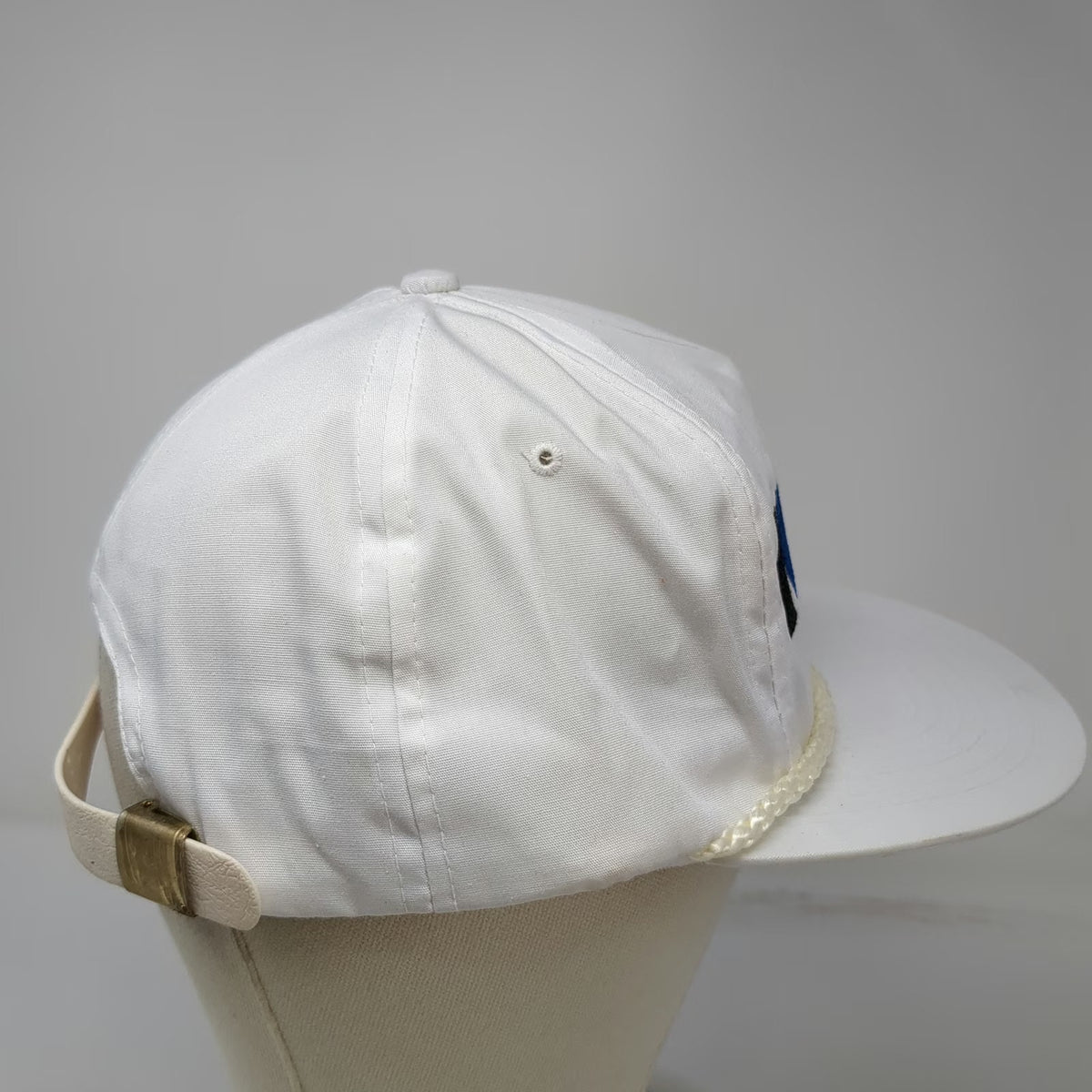 Head To Toe Trucker White One Size Koch Agri Services Rope Hat Slideback Blue