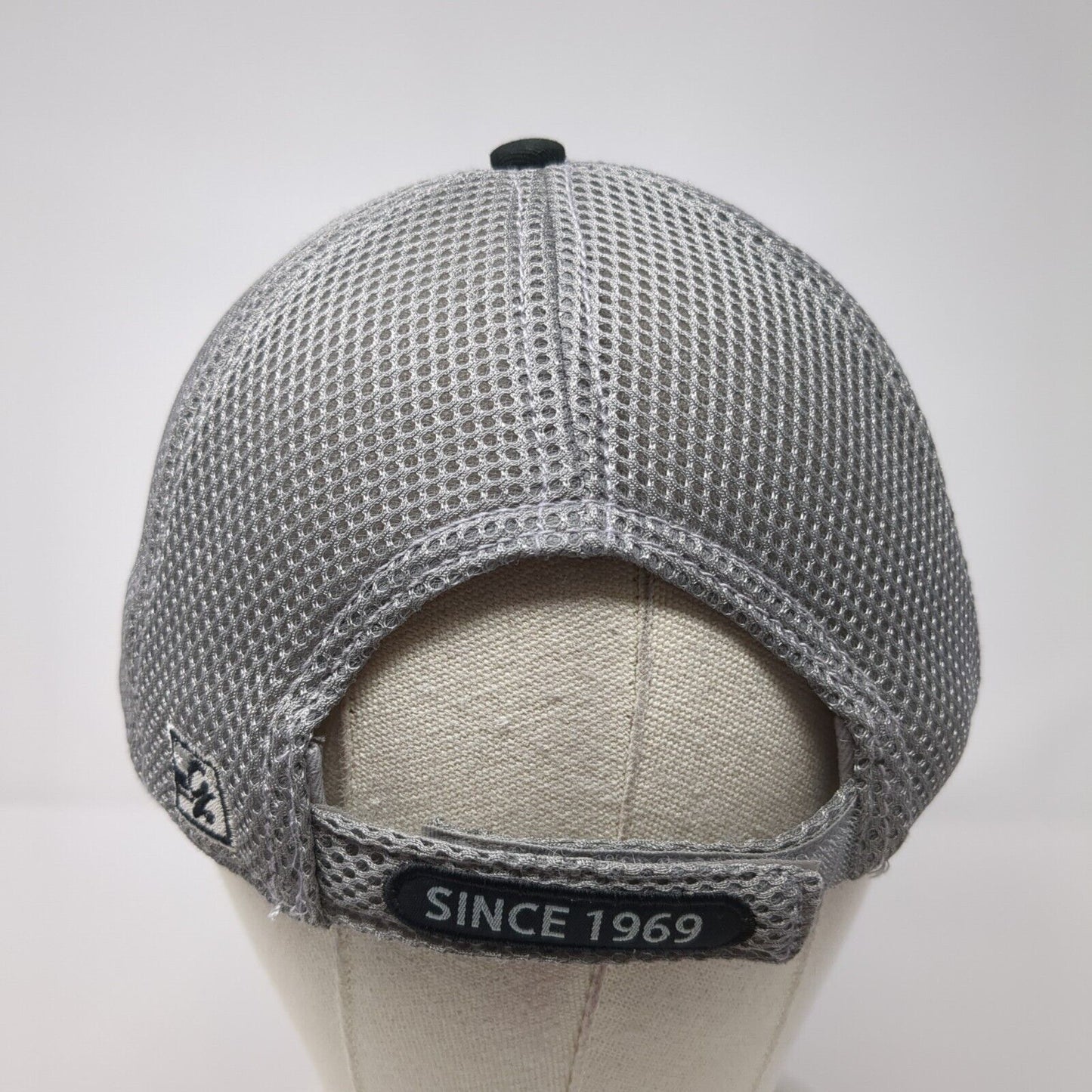 Western Trailers Strapback Trucker Hat Black OS Adjustable Mesh Back The Game