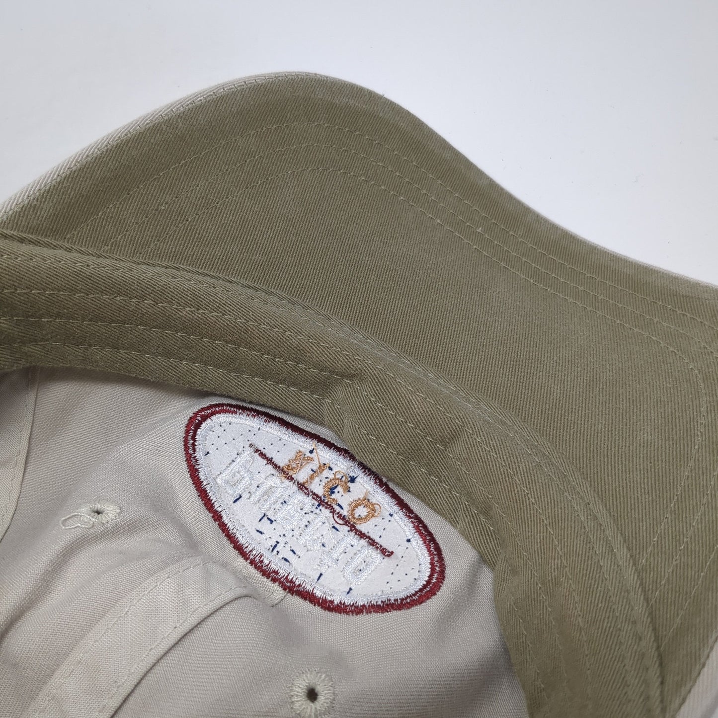 Puerto Rico Slideback Hat Beige One Size Adjustable Embroidered Ahead