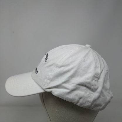 Blue Springs Marina Watts Bar Lake TN Slideback Hat White One Size Adjustable