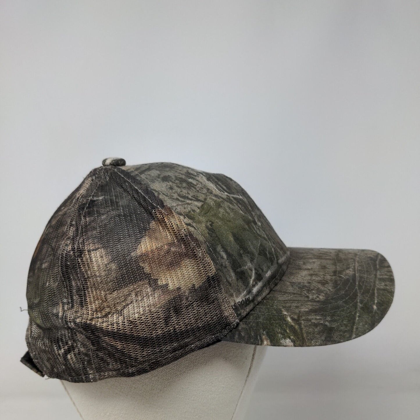 Outdoor Cap Strapback Mesh Back Trucker Hat Camouflage OSFM Blank