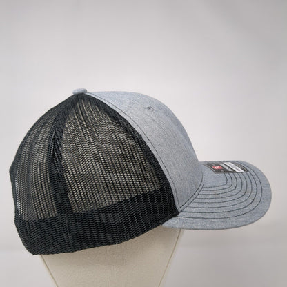Sigler Snapback Mesh Back Trucker Hat Gray One Size Totaline Richardson