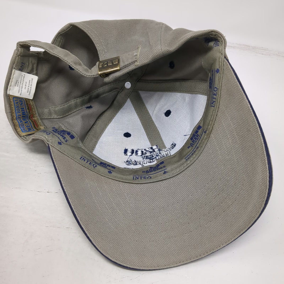 Promotional Wearhouse Baseball Cap Brown One Size Baker Hughes Inteq Maple Hat