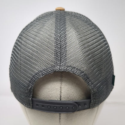 Legacy Rockaway Beach Oregon Baseball Cap Brown Gray One Size Mesh Snapback Hat