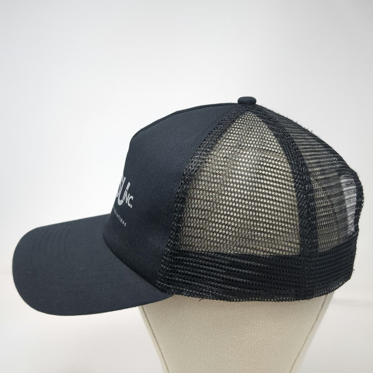 Otto Black Trucker Hat One Size ASU Inc Lifesaving Night Vision Solutions Owl
