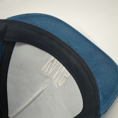 Vans Snapback Blue Hat One Size Acid Wash Embroidered 1966 OTW Logo Skateboard