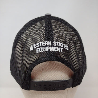 CAT Patch Snapback Trucker Hat Gray OSFA Western States Equipment