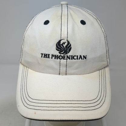 Troon Golf Baseball Cap White One Size The Phoenician Phoenix Logo Contrast Hat