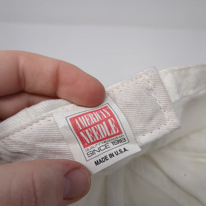 Enjoy Coca-Cola Slideback Hat White OS Adjustable Embroidered American Needle