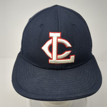 The Game Pro Fitted Hat Blue 7 Embroidered Logo PTX Outdoor 6 Panel