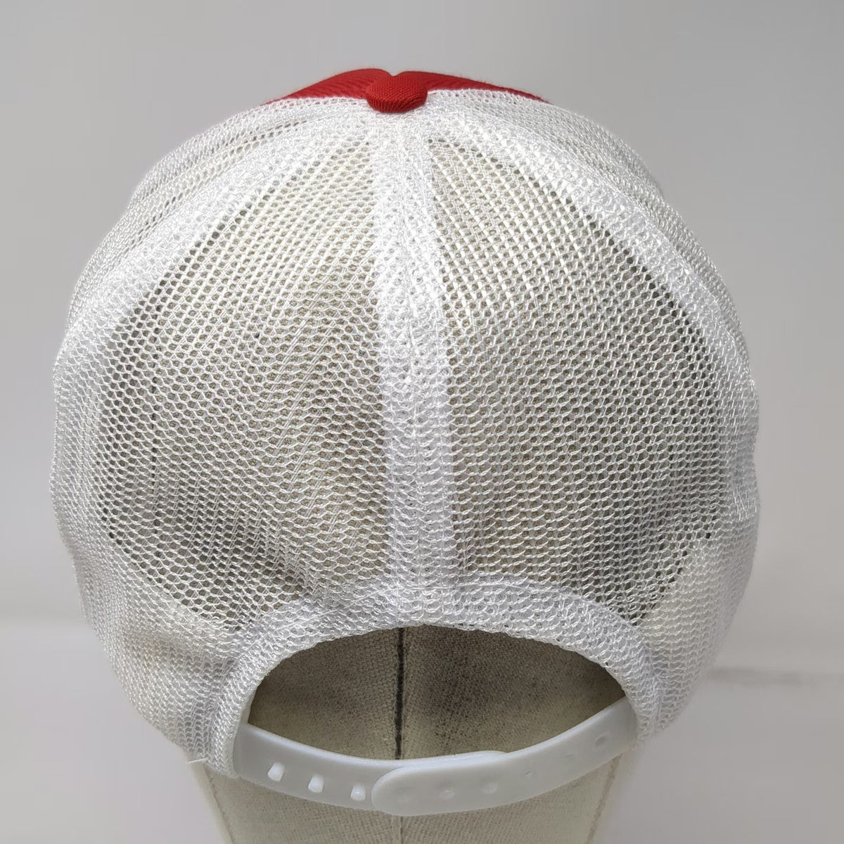 Makita Trucker Hat Red White Power Tools Mesh Back Snapback Rope Vintage