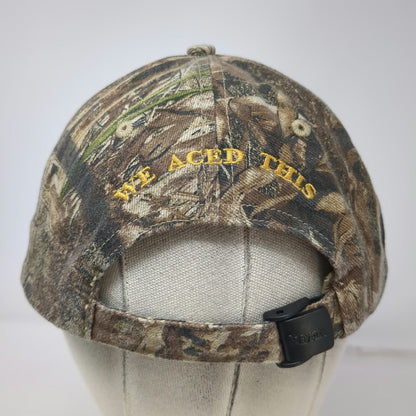 Kati Baseball Cap Brown One Size Camo Duck DSD We Aced This Embroidered Hat