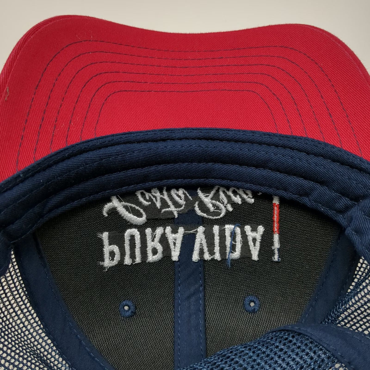 Memorable Costa Rica Trucker Hat Blue Red One Size Pura Vida Snapback Mesh