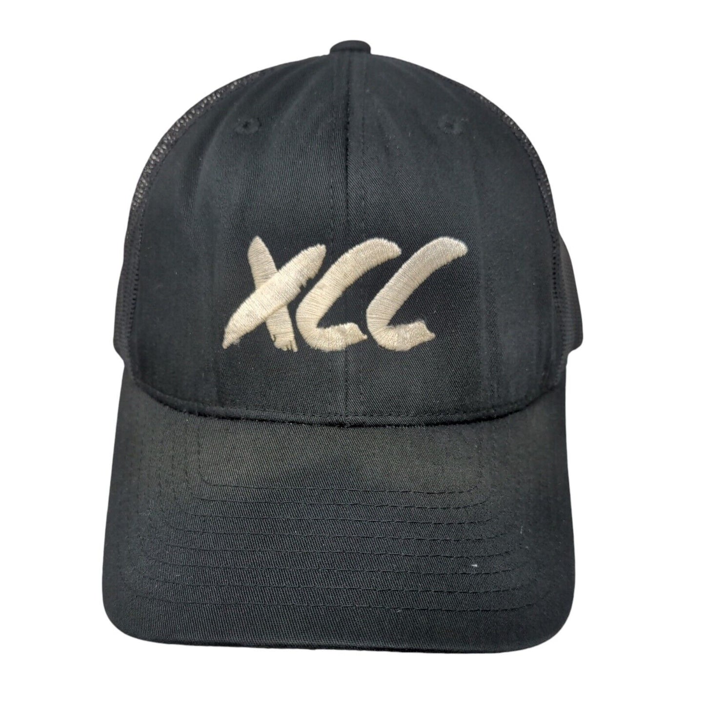 XCC Xuitcasecity Snapback Mesh Back Trucker Hat Black One Size Yupoong