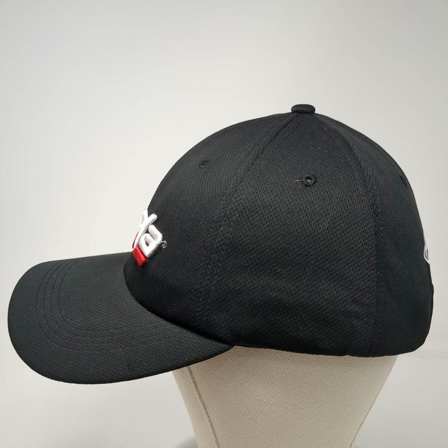 Borla Baseball Cap Black One Size Strapback Performance Polyester Exhaust Hat