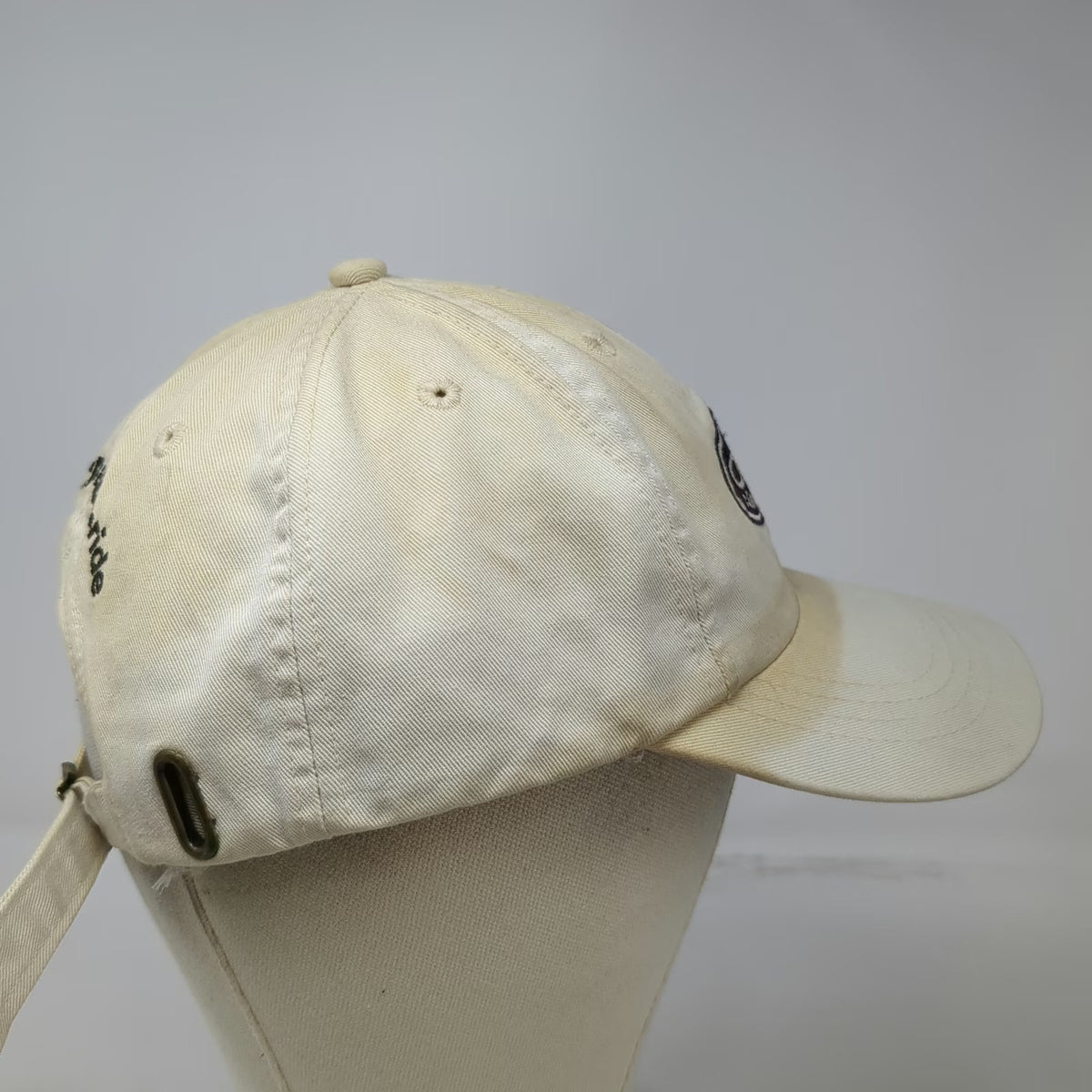 oobe Baseball Cap Beige One Size Slideback Climb Paddle Ride Cotton Outdoor Hat