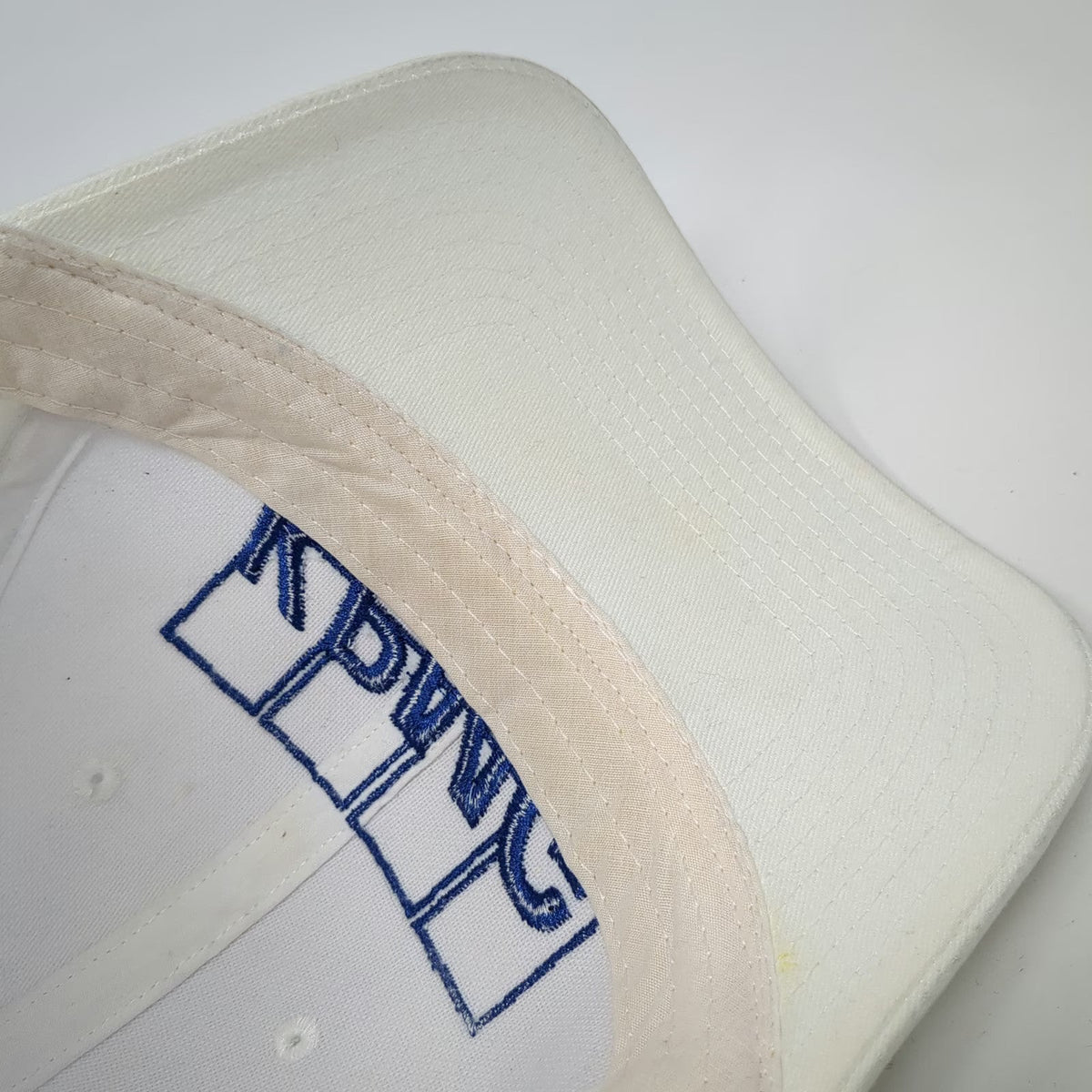 KPMG White One Size Baseball Cap New York Family Day Side Patch Strapback Hat