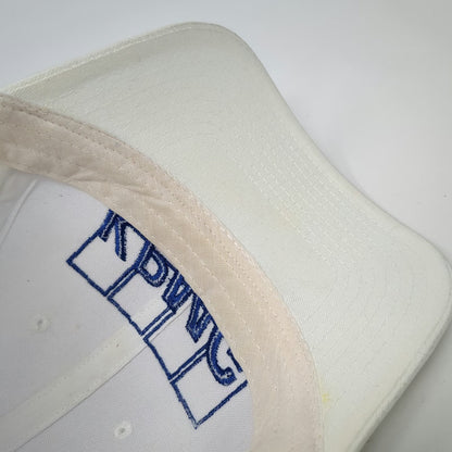 KPMG White One Size Baseball Cap New York Family Day Side Patch Strapback Hat