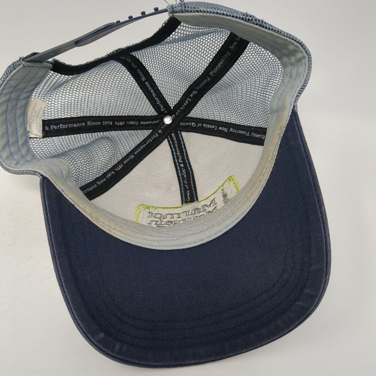 Marmot Mountain Est. 1974 Snapback Trucker Hat Multi OS Adjustable Mesh Back