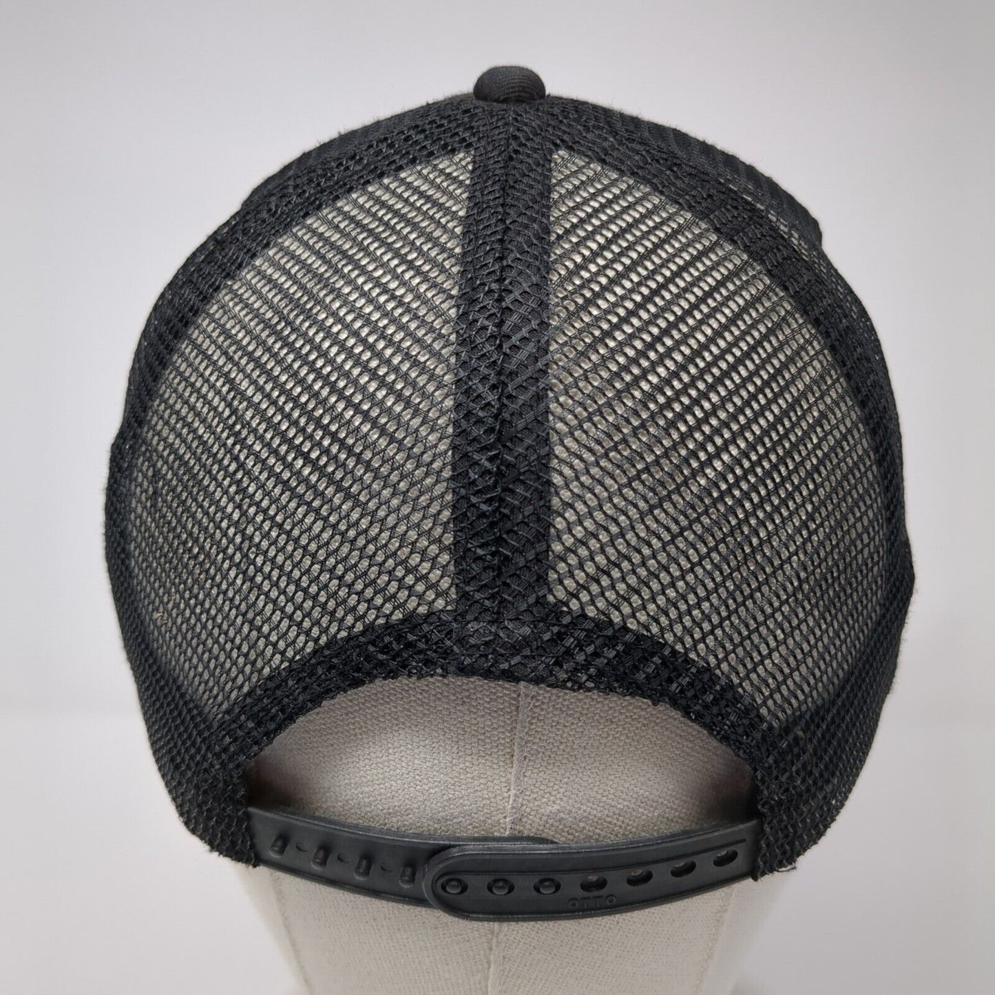 KC Power Shop Snapback Mesh Back Trucker Hat Black One Size Otto