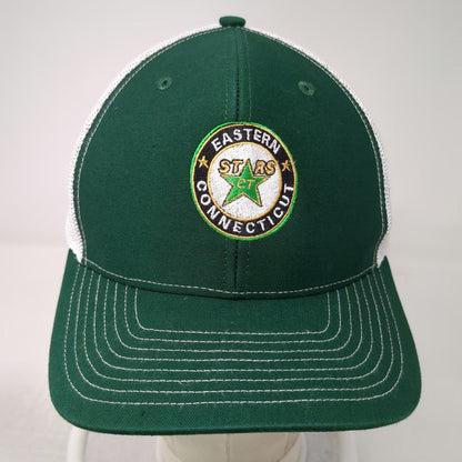 Richardson Trucker Hat Green One Size Eastern Connecticut Stars Snapback Mesh