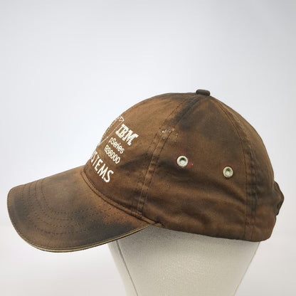 KC Baseball Cap Black One Size IBM pSeries RS6000 WB-SYSTEMS Slideback Tech Hat