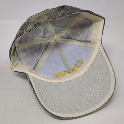 O'Reilly Auto Parts Baseball Cap Green Camo One Size Strapback Embroidered Hat
