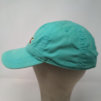 Lacoste Men's Slideback Hat Blue Embroidered Alligator Logo 100% Cotton