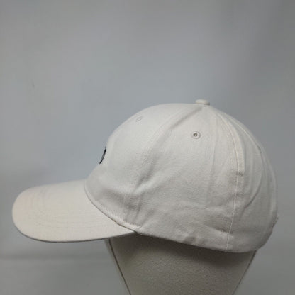 DIMO Slideback Hat Cream OSFM Embroidered Adjustable Quake City Caps