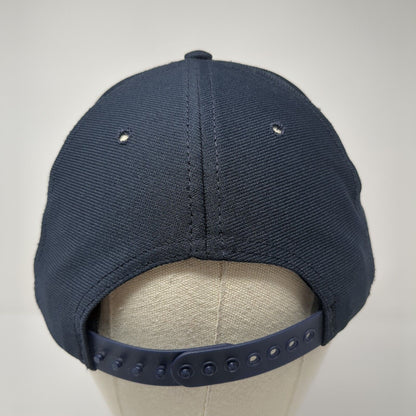 World War II Veteran Snapback Hat Blue One Size Adjustable 6 Panel Eagle Crest