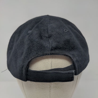 Planet Hollywood Mall of America Strapback Hat Black OSFA Adjustable Cotton