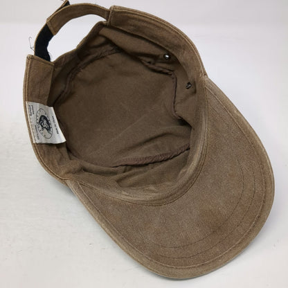 Authentic Pigment Army Cap Brown One Size Aragorn's Studio Tortola BVI Eye Hat