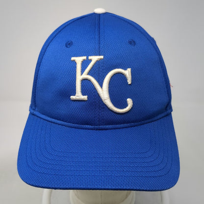 Kansas City Royals MLB OC Sports Blue One Size Baseball Cap Mesh Texture Logo