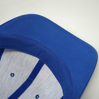 Nissun Cap Snapback Hat Blue One Size U.S. Air Force Retired Patch Military Logo
