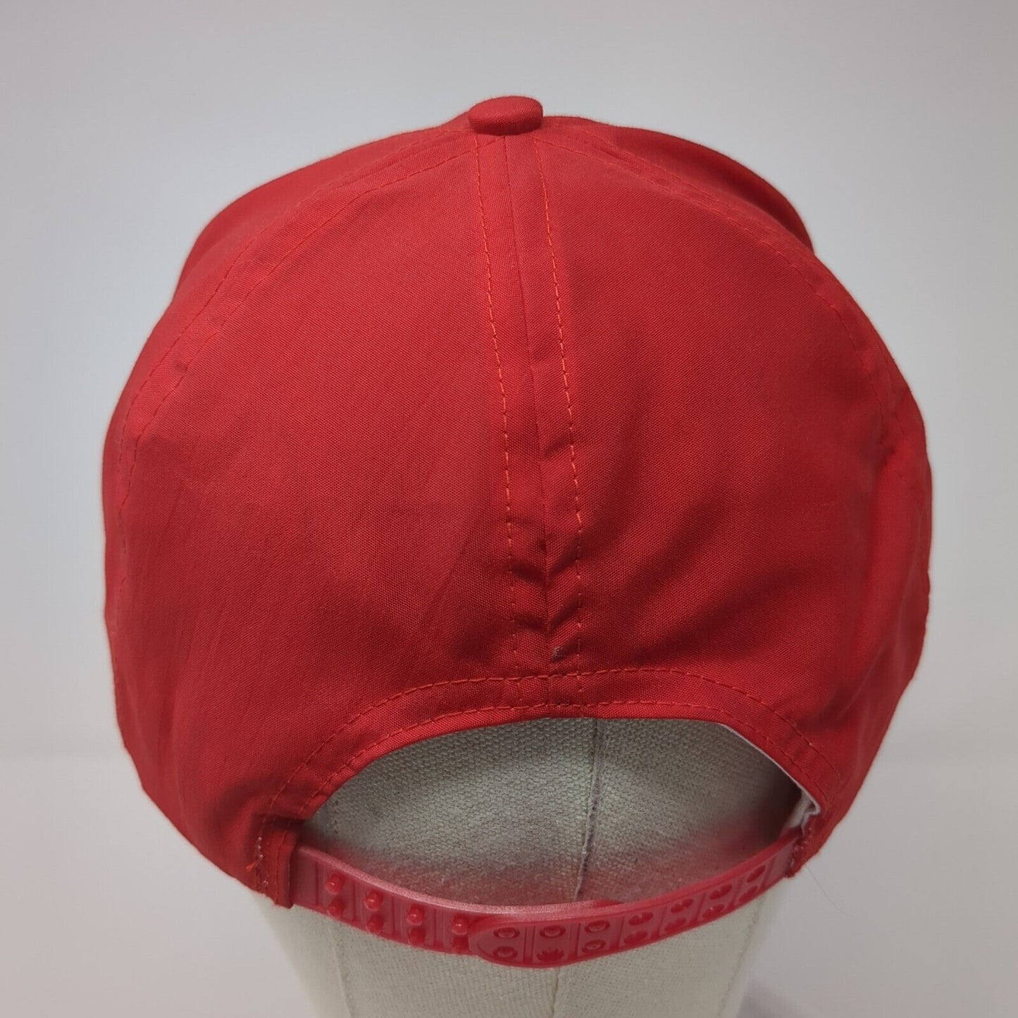 Assembly Station X Snapback Rope Hat Red One Size Adjustable Cobra