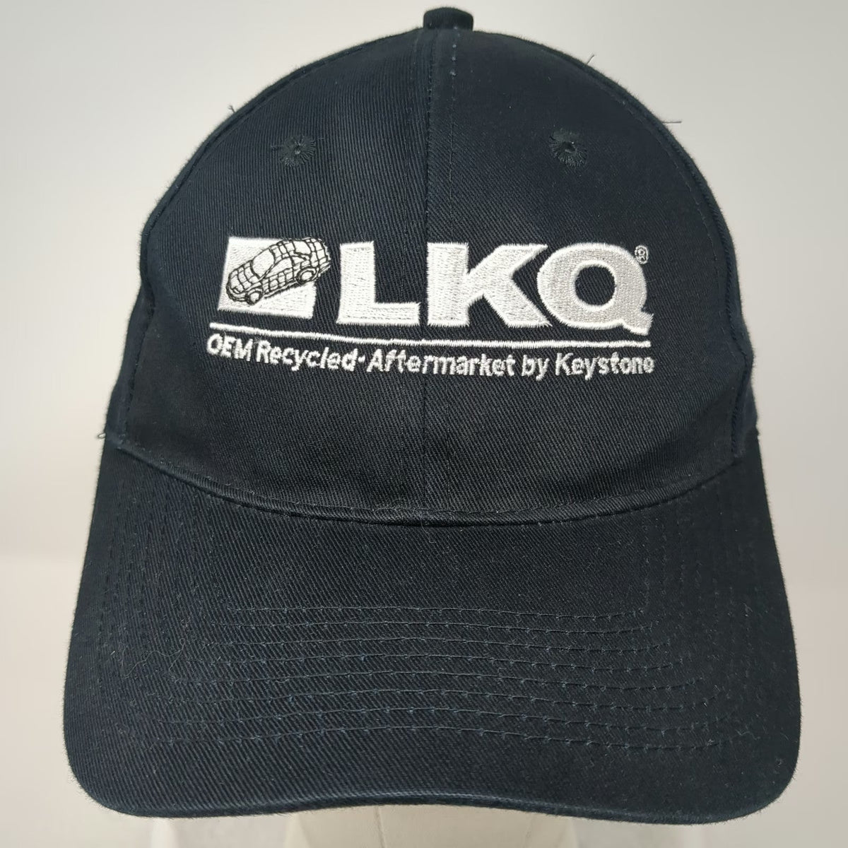 Port & Company Baseball Cap Black One Size LKQ OEM Recycled Keystone Auto Hat