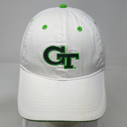 Georgia Tech Yellow Jackets NCAA J America Baseball Cap White Green One Size Hat