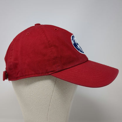 '47 Baseball Cap Red One Size 2018 Spartan Race Citizens Bank Park Slideback Hat