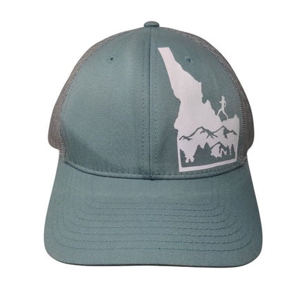 Richardson Snapback Trucker Hat Multi M/L Hike Mesh Back Colorblock