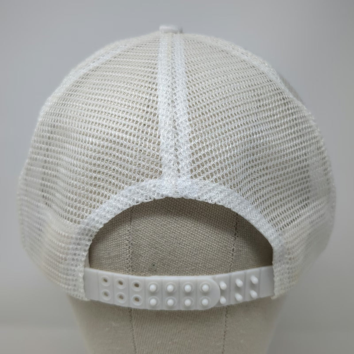 Headmost Fleetwood Trucker Hat White One Size Mesh Snapback Foam Front Rope