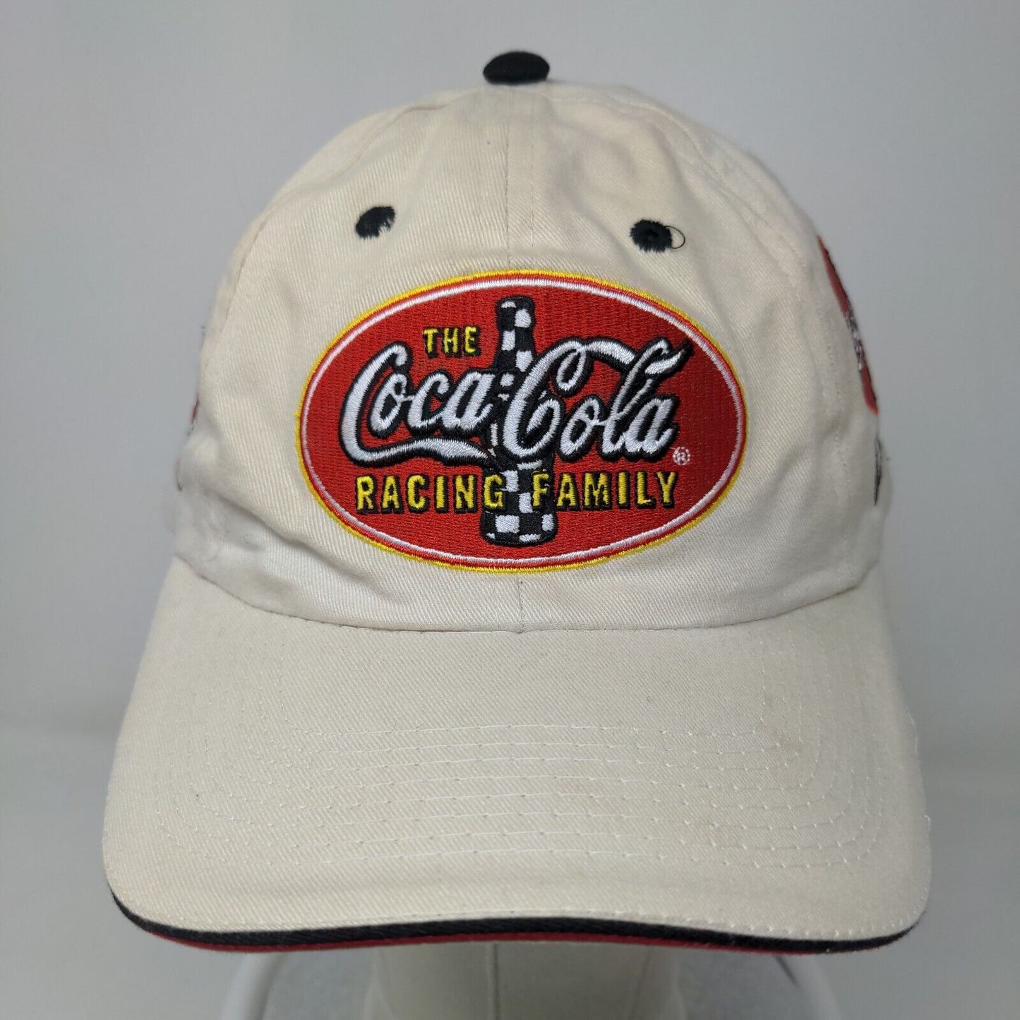Coca Cola Racing Family Men's Slideback Hat #45 Kyle Petty Tan OSFA Vintage 2003