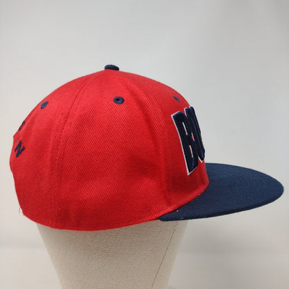 Boston Snapback Hat Multicolor OSFA Embroidered Adjustable Bay State