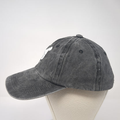 Life Is Better With Chickens Around Baseball Cap Gray OS Adjustable 6 Panel
