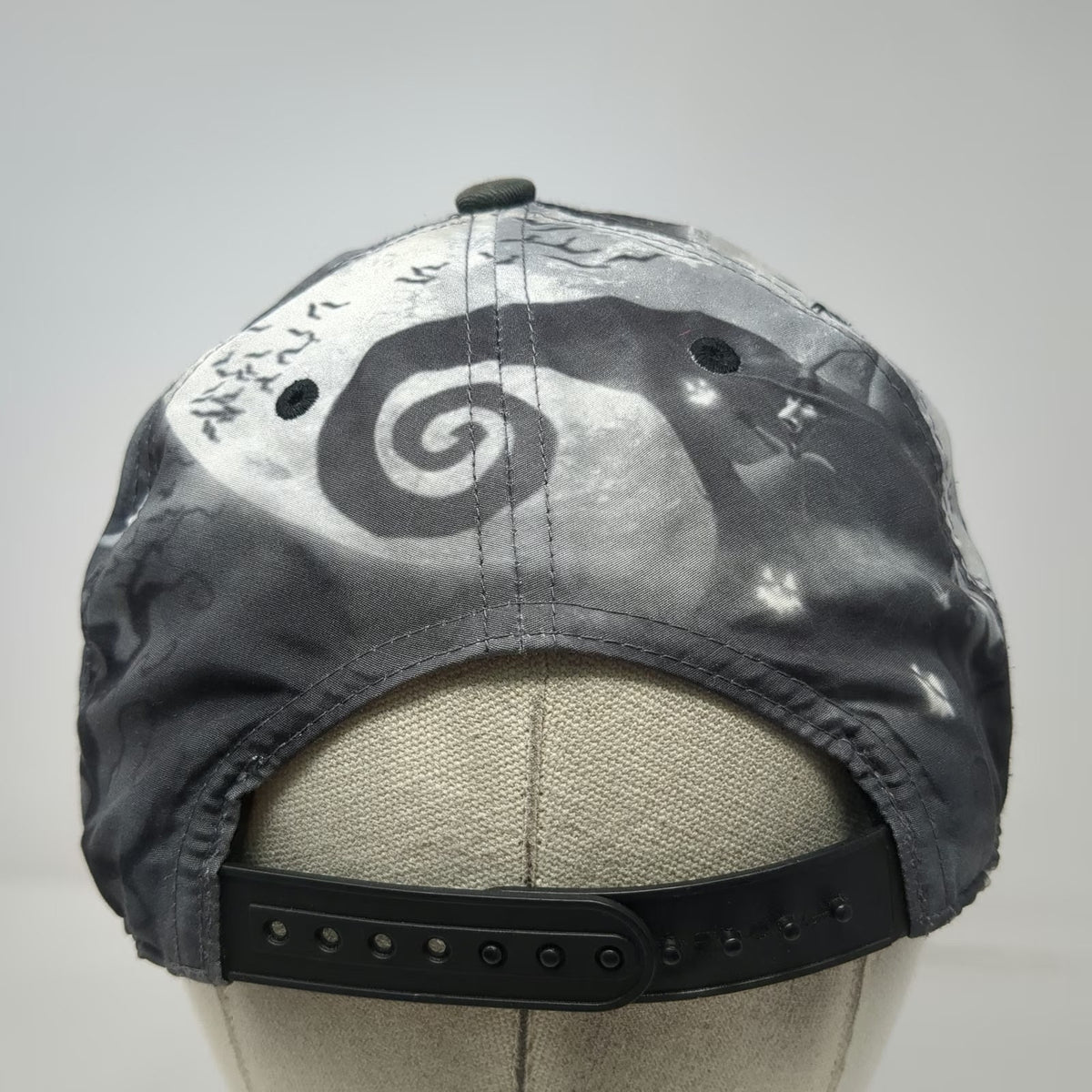 Disney 5 Panel Gray One Size Jack Skellington Nightmare Before Christmas Hat