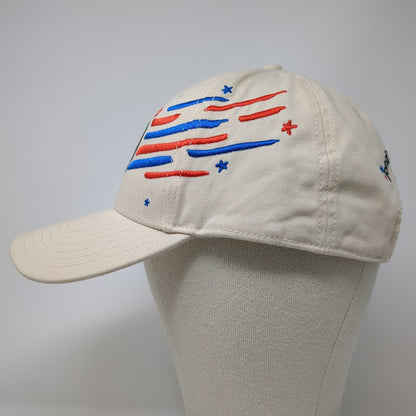 Chobani Baseball Cap Beige One Size USA Soccer Feed the Dream Strapback Hat