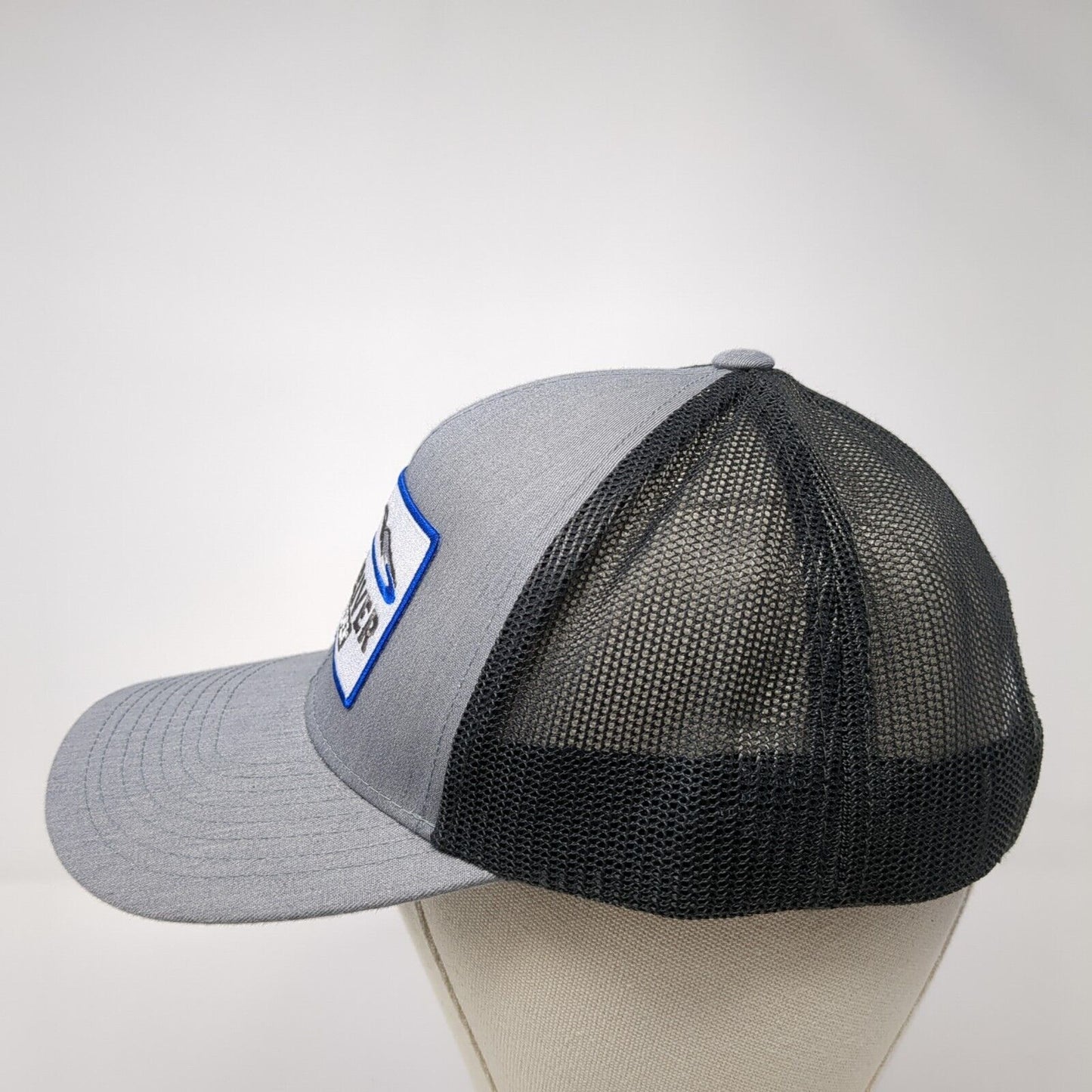 Snake River Waterkeeper Snapback Trucker Hat Gray OS Adjustable Pacific Headwear