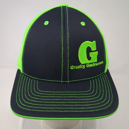 Gravity Contractors Fitted Mesh Back Trucker Hat Multi 8 Pacific Headwear