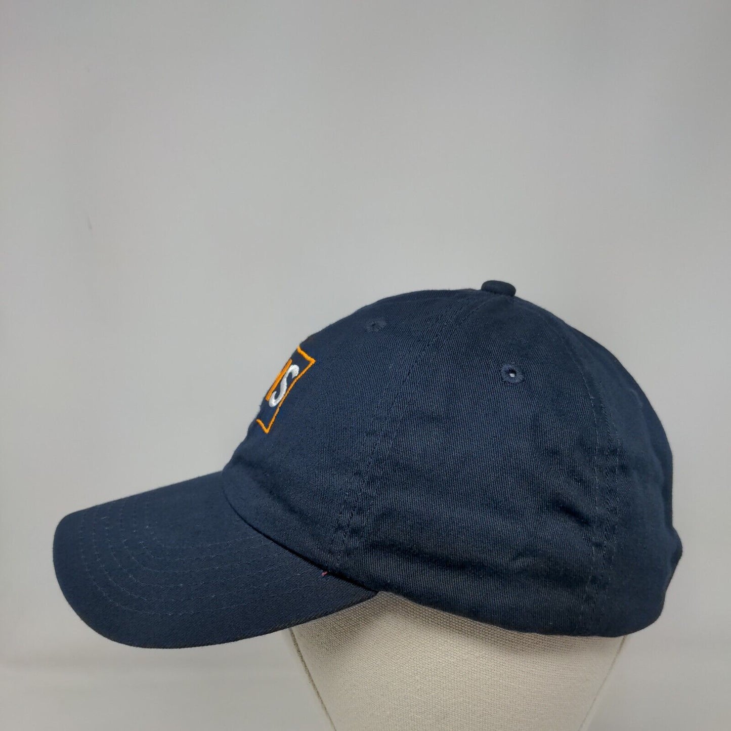 SHS 2022 Slideback Hat Blue One Size Adjustable Embroidered Vented Holes 6 Panel